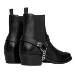 CELINE CAMARGUE BIKER CHELSEA BOOT IN CALFSKIN VEGETAL TANNING