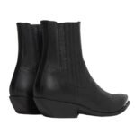CELINE CRUISER BOOTS CHELSEA WITH METAL TOE IN CALFSKIN