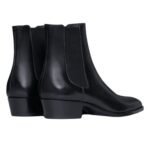 CELINE DRUGSTORE CHELSEA BOOT IN SHINY CALFSKIN