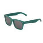 CELINE BLACK FRAME 45 SUNGLASSES IN ACETATE MILKY DARK GREEN