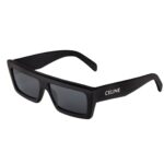 CELINE MONOCHROMS 02 SUNGLASSES IN ACETATE BLACK