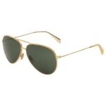 CELINE METAL FRAME 01 SUNGLASSES IN METAL WITH MINERAL GLASS LENSES