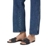 LORO PIANA SUMMER CHARMS SANDAL BLUE GREEN