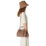 LORO PIANA LOOM BAG L25 FOSSIL