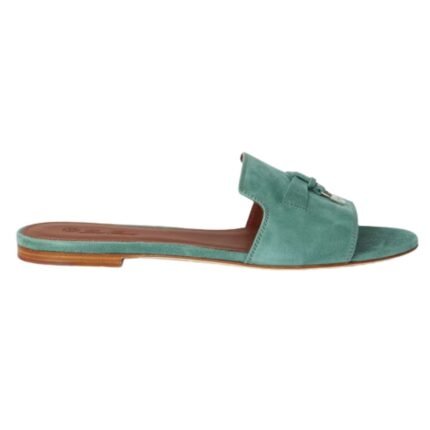 LORO PIANA SUMMER CHARMS SANDAL SAP GREEN