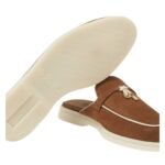 LORO PIANA CHARMS WALK BABOUCHE LOAFER MOLE
