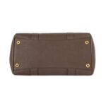 LORO PIANA LOOM BAG L32 DARK CHOCOLATE LIQUORICE