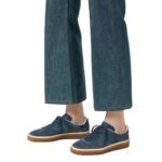 LORO PIANA TENNIS WALK SNEAKER BLACK FIGS