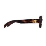 CELINE TRIOMPHE 01 SUNGLASSES IN ACETATE BLONDE HAVANA