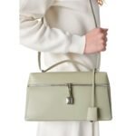 LORO PIANA EXTRA BAG L27 LIGHT WASABI