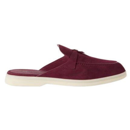 LORO PIANA CHARMS WALK BABOUCHE LOAFER AGUAJE