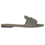 LORO PIANA SUMMER CHARMS SANDAL BLUE GREEN