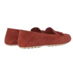 LORO PIANA DOT SOLE WALK LOAFER CINNAMON BARK
