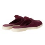 LORO PIANA CHARMS WALK BABOUCHE LOAFER AGUAJE