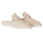 LORO PIANA BABOUCHE CHARMS WALK LOAFER LINEN