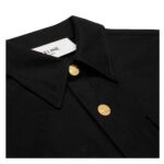 CELINE REPORTER MINI DRESS IN COTTON TWILL