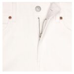CELINE KITTY JEANS IN OPTIC WHITE WASH DENIM