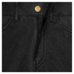 CELINE FRANÇOISE JEANS IN SOFT LAMBSKIN BLACK