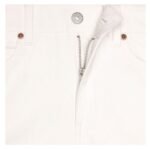 CELINE KITTY JEANS IN OPTIC WHITE WASH DENIM