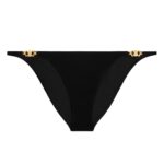 CELINE TRIOMPHE SWIMSUIT BOTTOM IN MATTE JERSEY BLACK