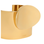 CELINE PETALE CUFF IN BRASS WITH GOLD FINISH