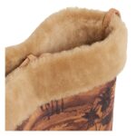 CELINE BUCKET IN SHEARLING PALM TREES PRINT