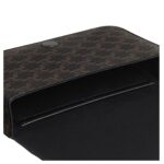 CELINE FLAP MESSENGER IN TRIOMPHE CANVAS AND CALFSKIN
