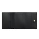CELINE FOLDED COMPACT WALLET IN GRAINED CALFSKIN