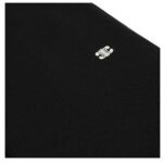 CELINE TRIOMPHE LOOSE TRACK PANTS IN COTTON AND CASHMERE BLACK-WHITE