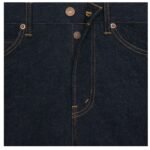 CELINE KURT JEANS IN RAW WASH DENIM
