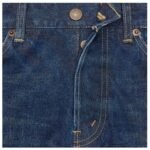 CELINE KURT JEANS IN INDIGO DARK STONE WASH DENIM