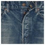 CELINE KURT JEANS IN TRAIL WASH DENIM