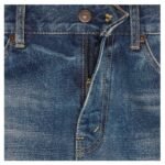 CELINE MARCO JEANS IN DARK UNION WASH DENIM