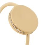 CELINE MEDAILLE RING IN YELLOW GOLD AND DIAMONDS