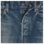 CELINE KURT JEANS IN TRAIL WASH DENIM
