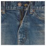 CELINE SKINNY JEANS IN TRAIL WASH DENIM