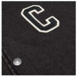 CELINE LOOSE TEDDY JACKET IN CHARCOAL WASH DENIM