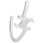 CELINE TRIOMPHE ASYMMETRIC CUFF IN BRASS WITH RHODIUM FINISH