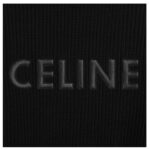 CELINE HOODED SWEATER IN MONOCHROMIC WOOL