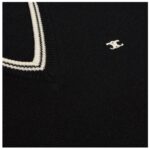 CELINE TRIOMPHE V NECK SWEATER IN WOOL