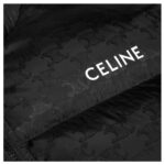 CELINE DOWN JACKET IN TRIOMPHE NYLON JACQUARD