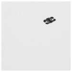 CELINE CLASSIC POLO SHIRT IN COTTON PIQUÉ OFF WHITE-BLACK