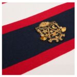 CELINE BLASON RUGBY POLO SHIRT IN STRIPED JERSEY