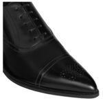 CELINE JUDE PERFORATED OXFORD IN POLISHED BULL BLACK