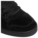 CELINE HUNTINGTON LOW LACE UP SNEAKER IN SUEDE CALFSKIN AND MESH BLACK