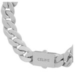 CELINE LES POINÇONS BRACELET IN STERLING SILVER AND GARNET