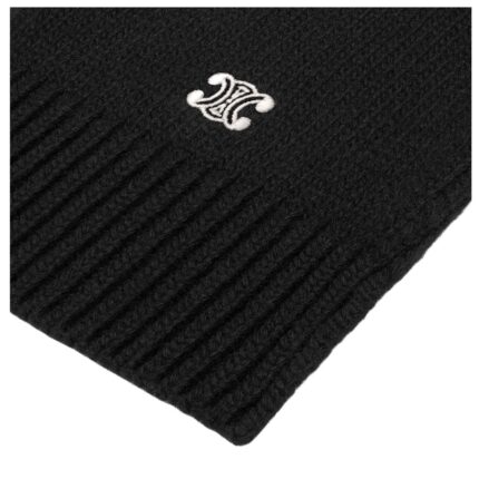 CELINE TRIOMPHE SCARF IN WOOL AND CASHMERE