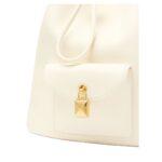 LORO PIANA EXTRA DRAWSTRING BACKPACK L27 WHISPER WHITE