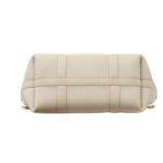 LORO PIANA SMALL GHIERA SHOPPER LIGHT TRAVERTINE
