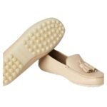 LORO PIANA DOT SOLE WALK LOAFER NATURAL LIGHT CAMEL